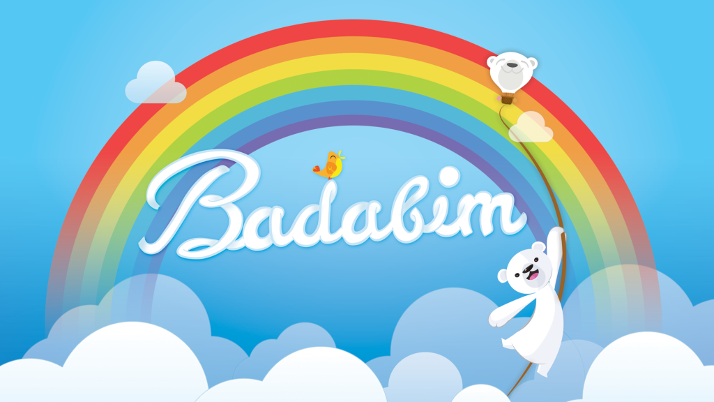 fond d'écran ours blanc badabim l'application iPad pour enfants 2015 avec des contes, coloriages, jeux et vidéos  