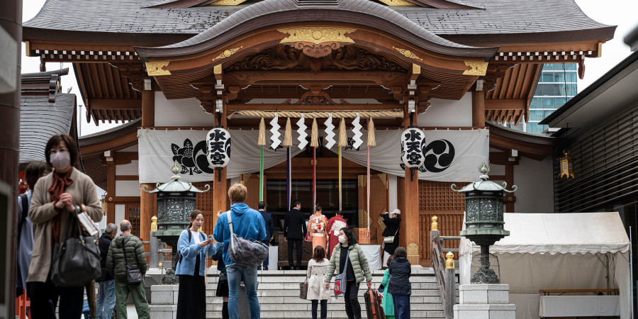 Un temple au Japon dédié aux naissances et aux grossesses, un lieu de culte pour soutenir la natalité japonaise.