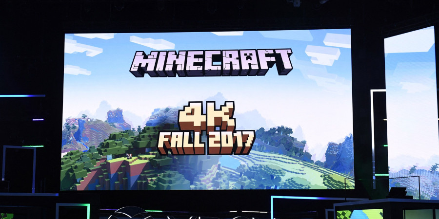L’image de générique d’un des exemplaires Minecraft produits et vendus dans le monde.