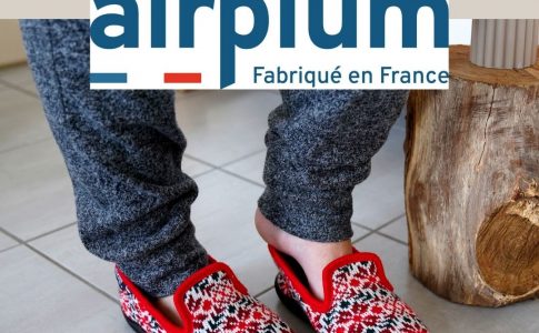 Un chausson rouge Airplum