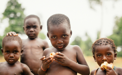Des enfants en Haïti.