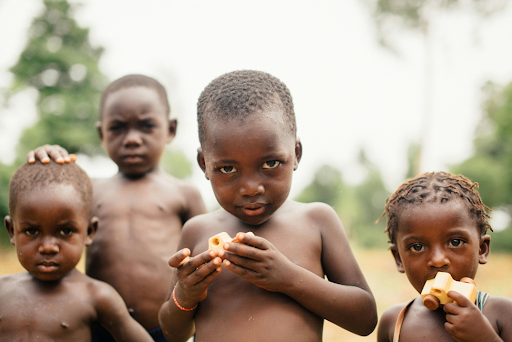 Des enfants en Haïti.