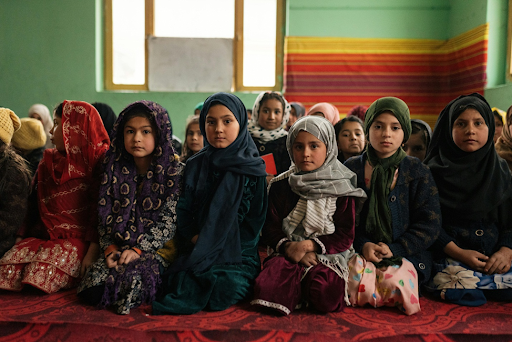 Des filles afghanes.
