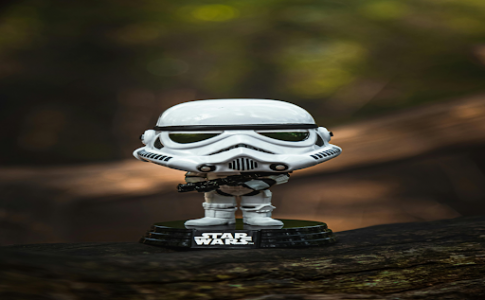 Figurine soldat Star Wars.