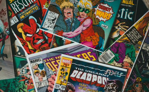 Plusieurs bandes dessinées.