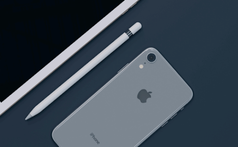 Iphone Xr blanc.