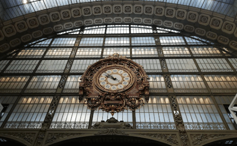La grande horloge du musée d’Orsay.
