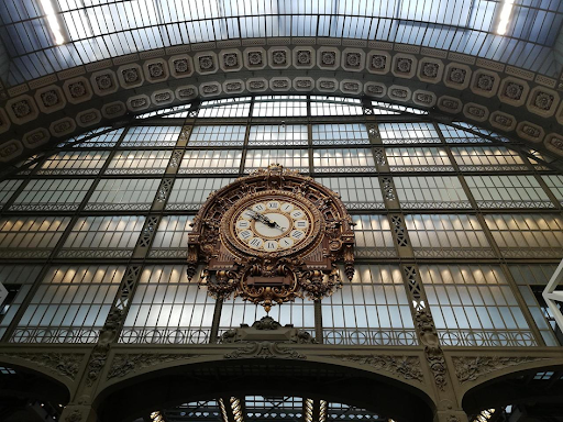 La grande horloge du musée d’Orsay.