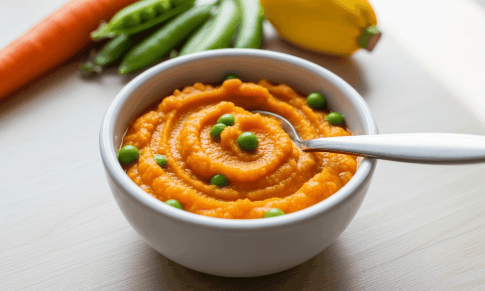 Purée de légume maison pour bébé
