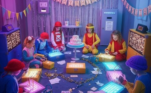 Un escape organisé à une fête d’anniversaire