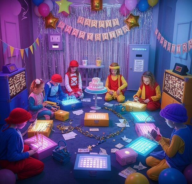Un escape organisé à une fête d’anniversaire