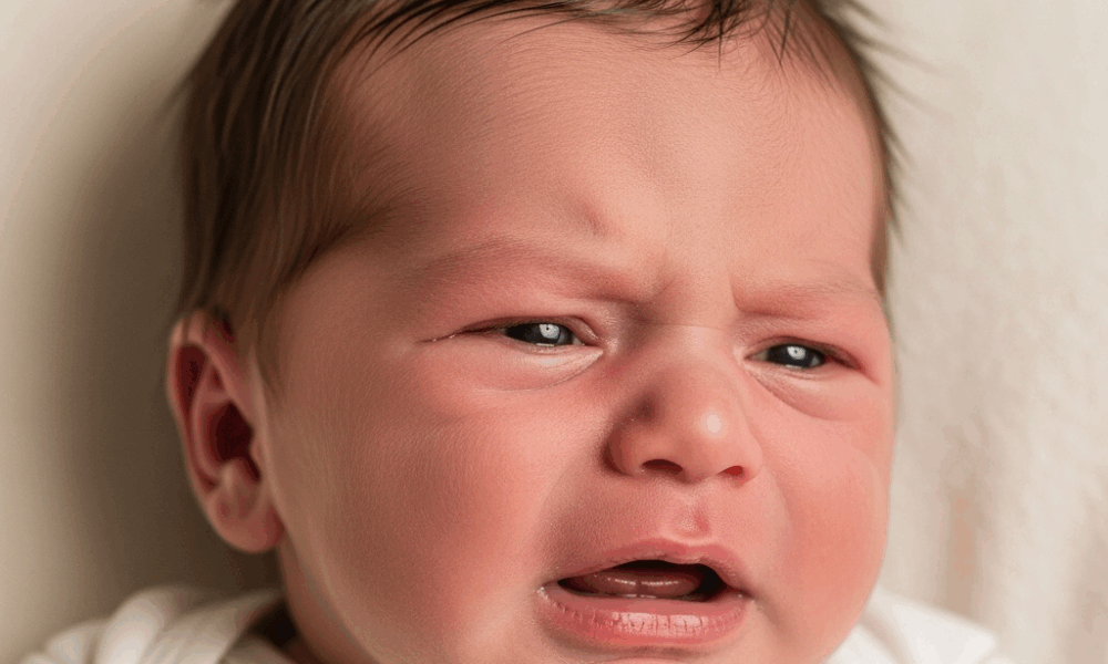 Un bébé qui pleure