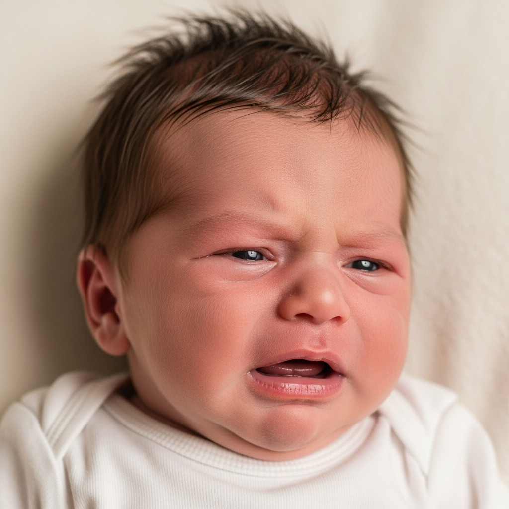 Un bébé qui pleure