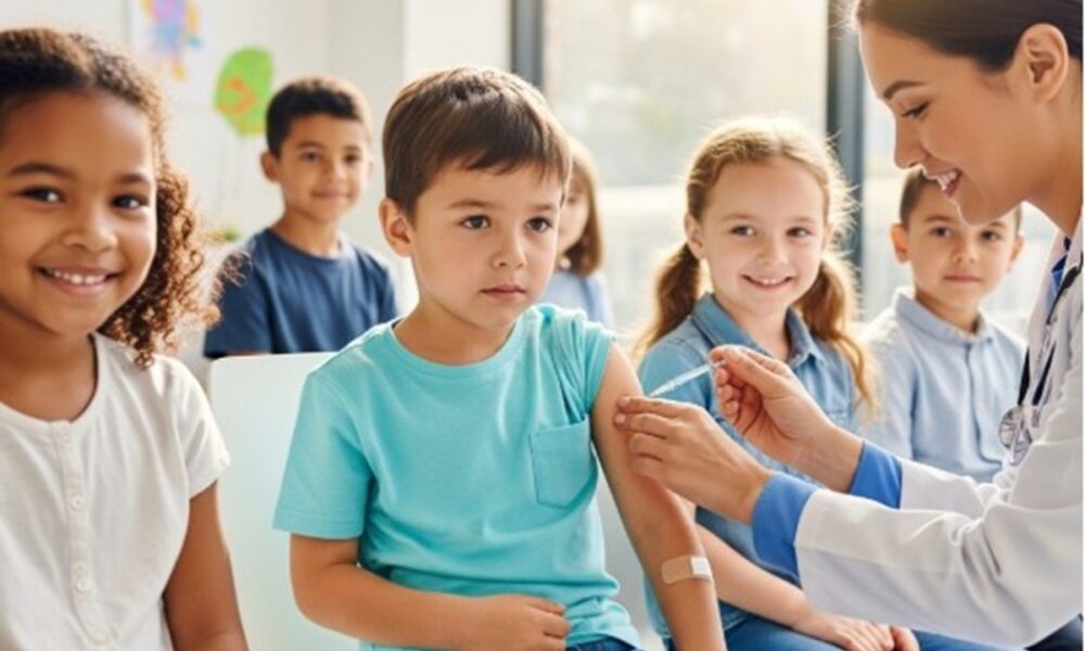 La vaccination des enfants