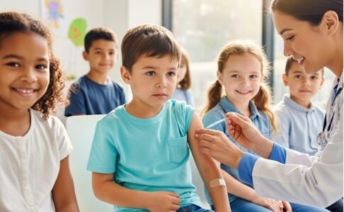 La vaccination des enfants