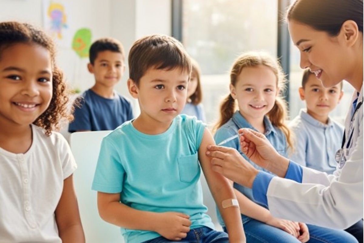 La vaccination des enfants