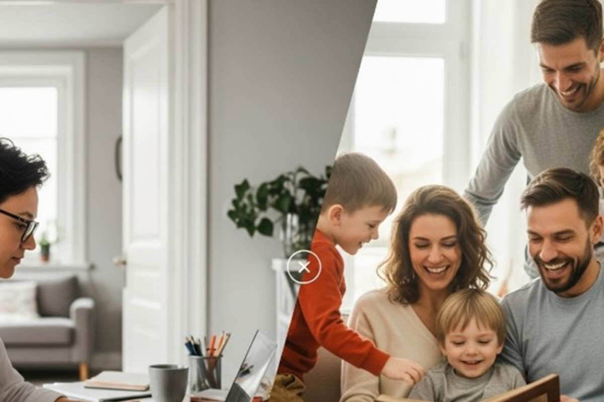 Télétravail et vie familiale