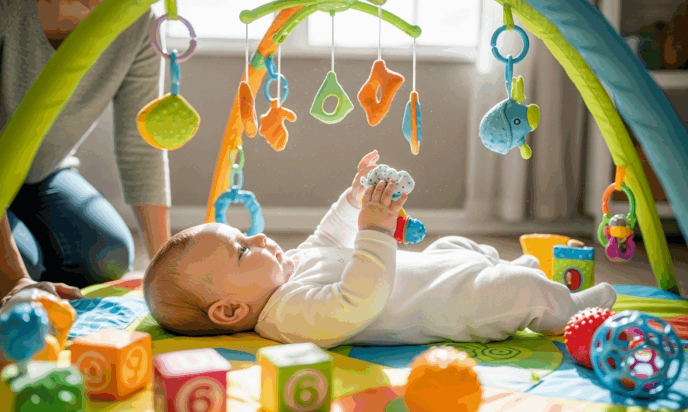 Éveil bébé - Stimulation sensorielle avec activités adaptées 0-6 mois