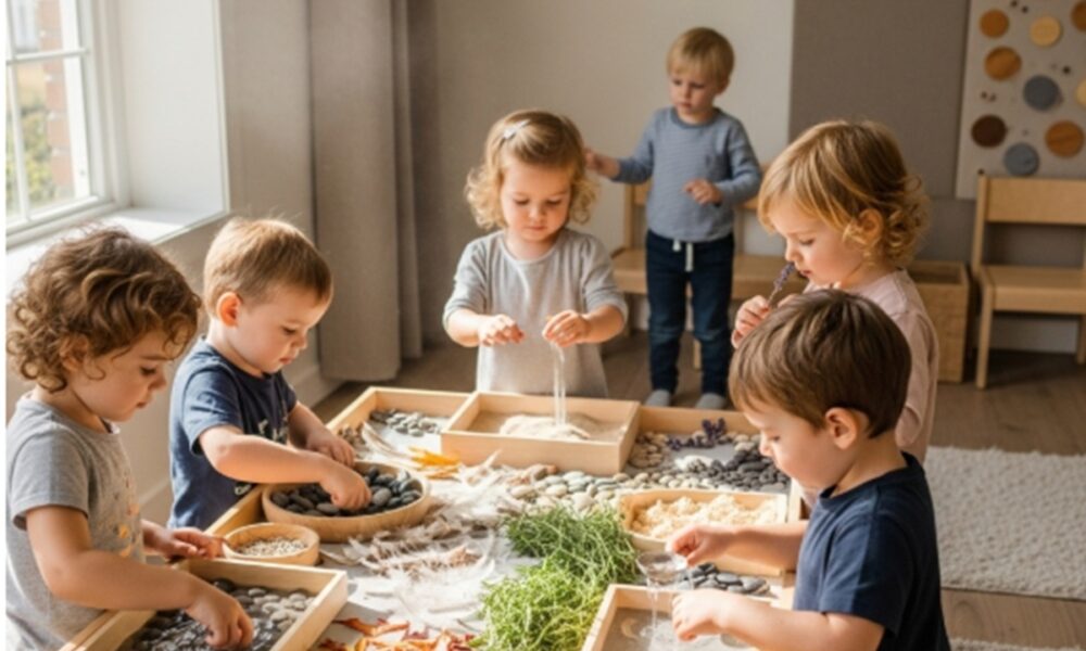 Éveil sensoriel des enfants