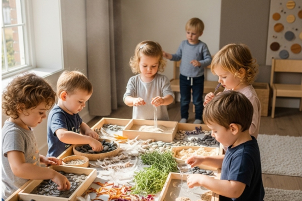 Éveil sensoriel des enfants