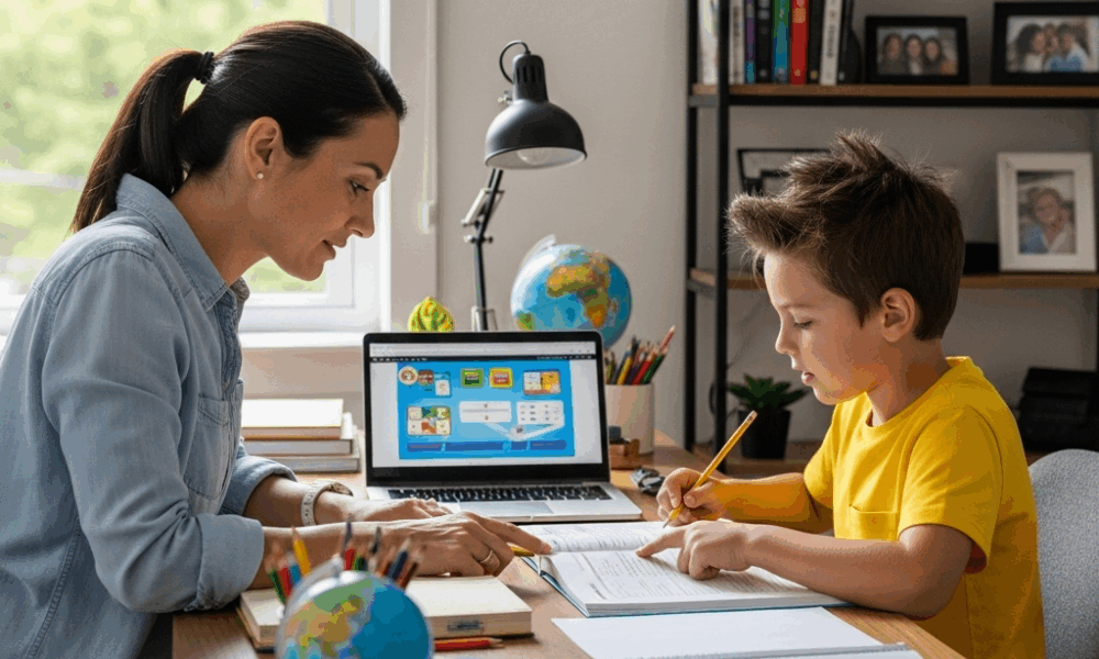 accompagnement parental lors des devoirs