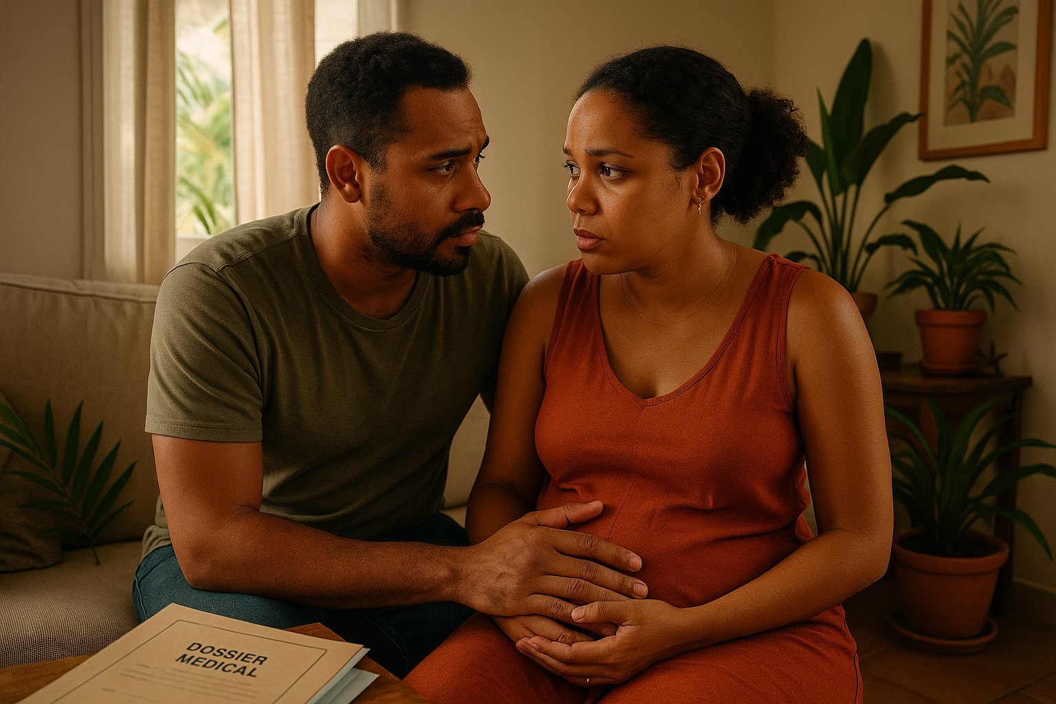 Couple préoccupé par l’impact du chlordécone sur la fertilité
