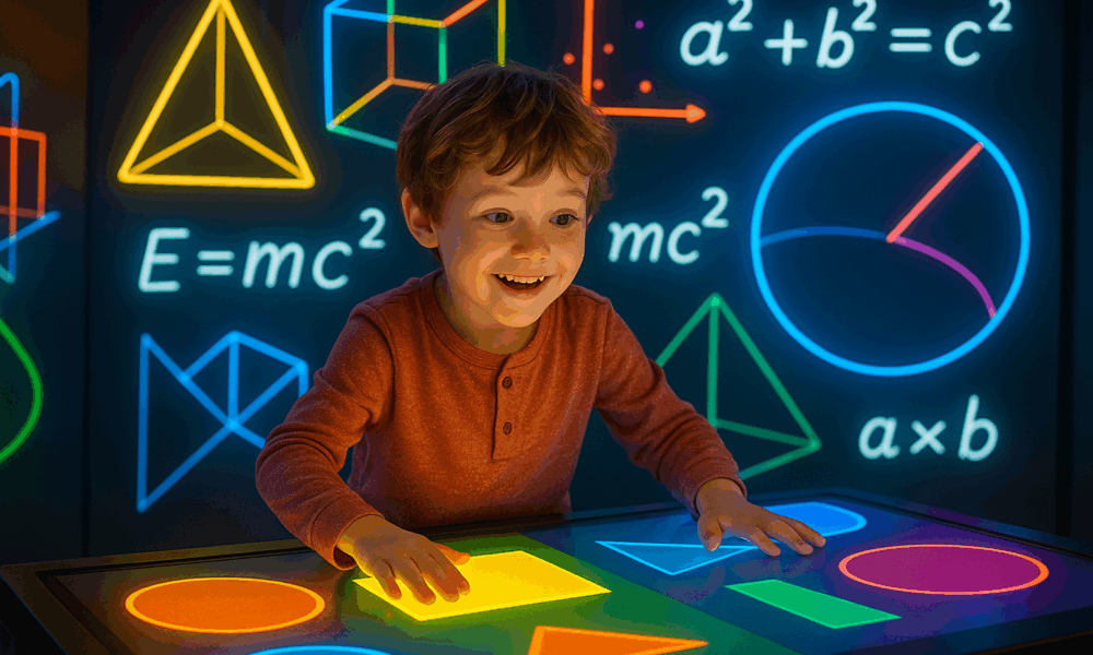 Enfant émerveillé à la Maison Poincaré