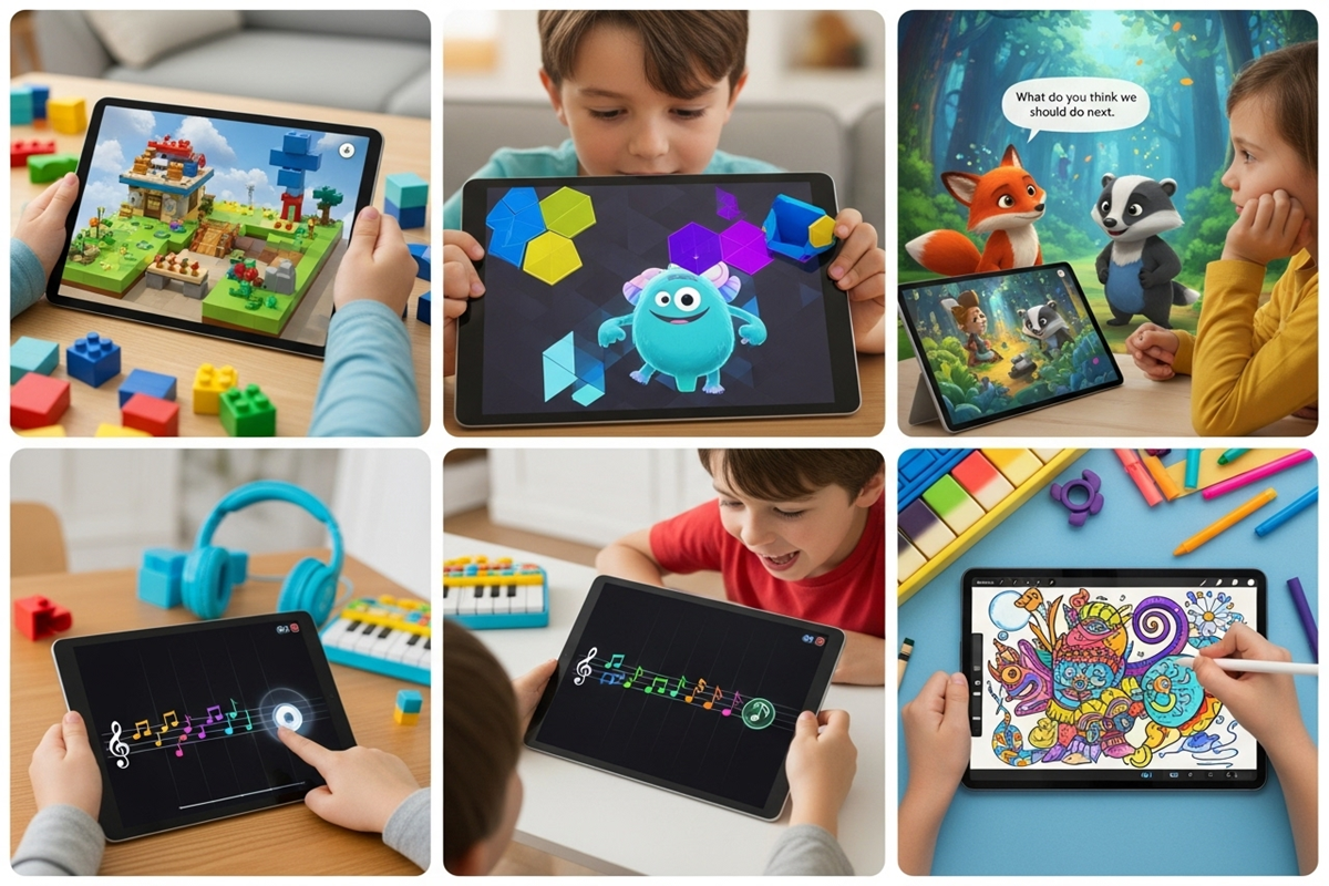 Des jeux vidéo favorisant créativité et développement cognitif chez les enfants