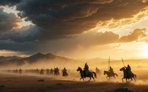 Une bataille épique comme dans Le Seigneur des Anneaux