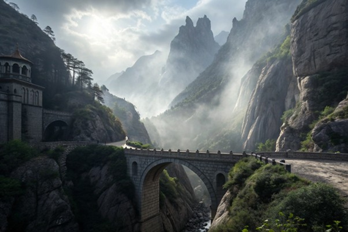 Paysages épiques comme dans Le Seigneur des Anneaux