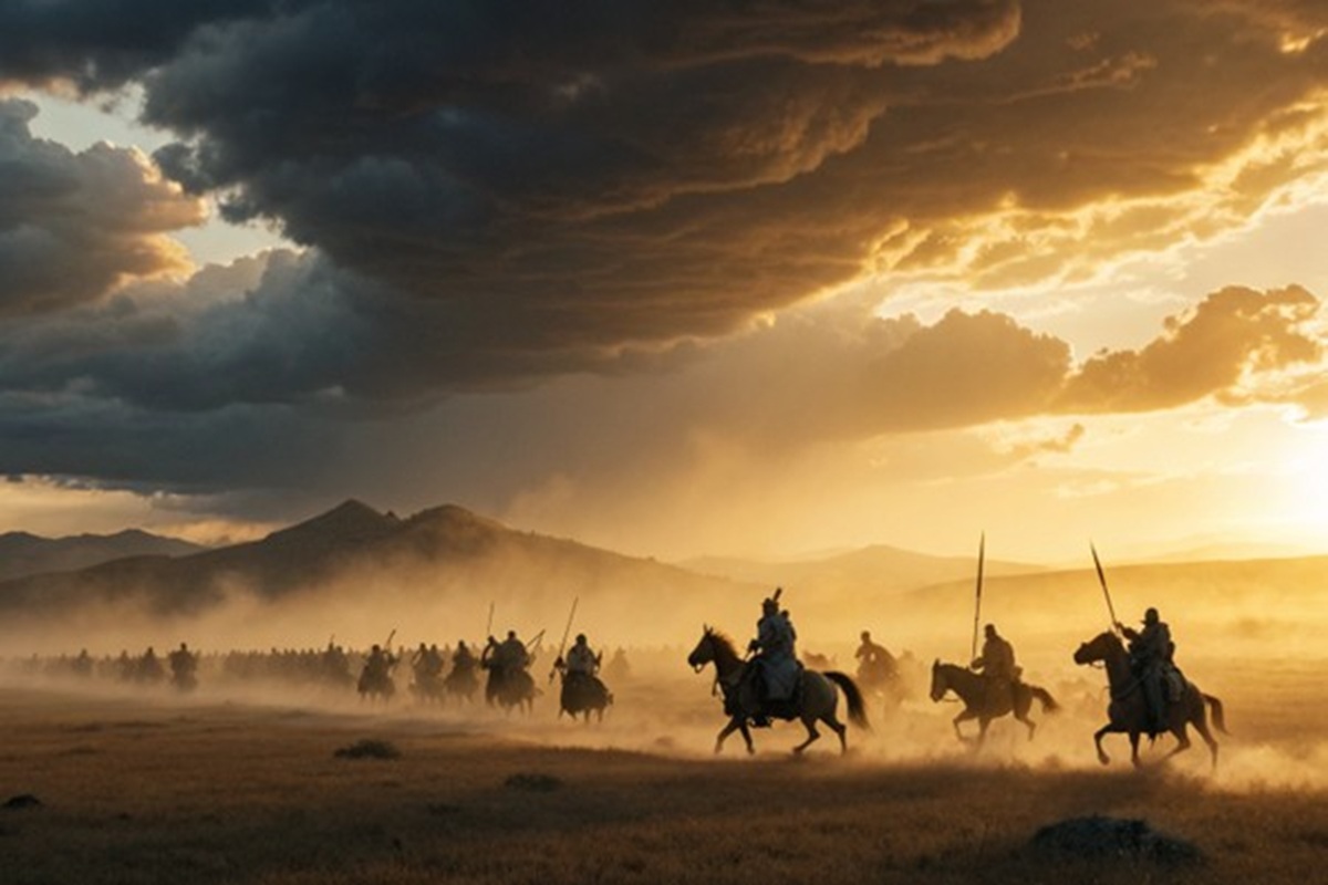 Une bataille épique comme dans Le Seigneur des Anneaux