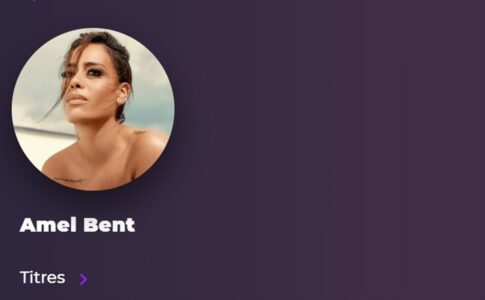 Amel Bent sur Playup