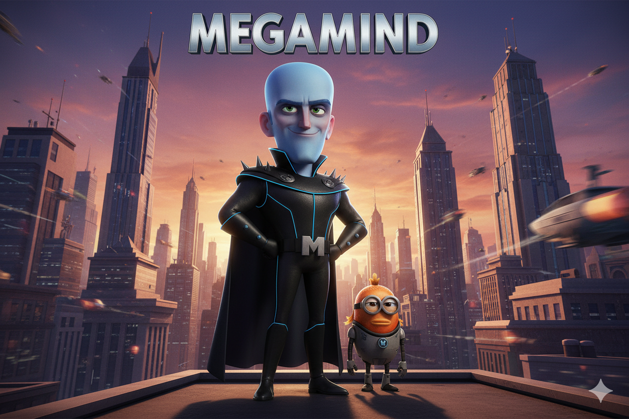 Illustration du film Megamind