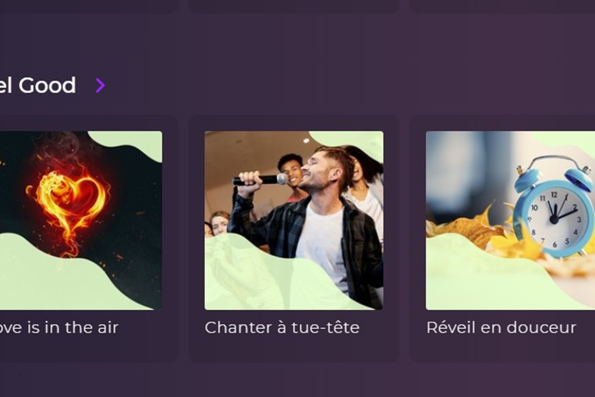 La rubrique Réveil en douceur de Playup