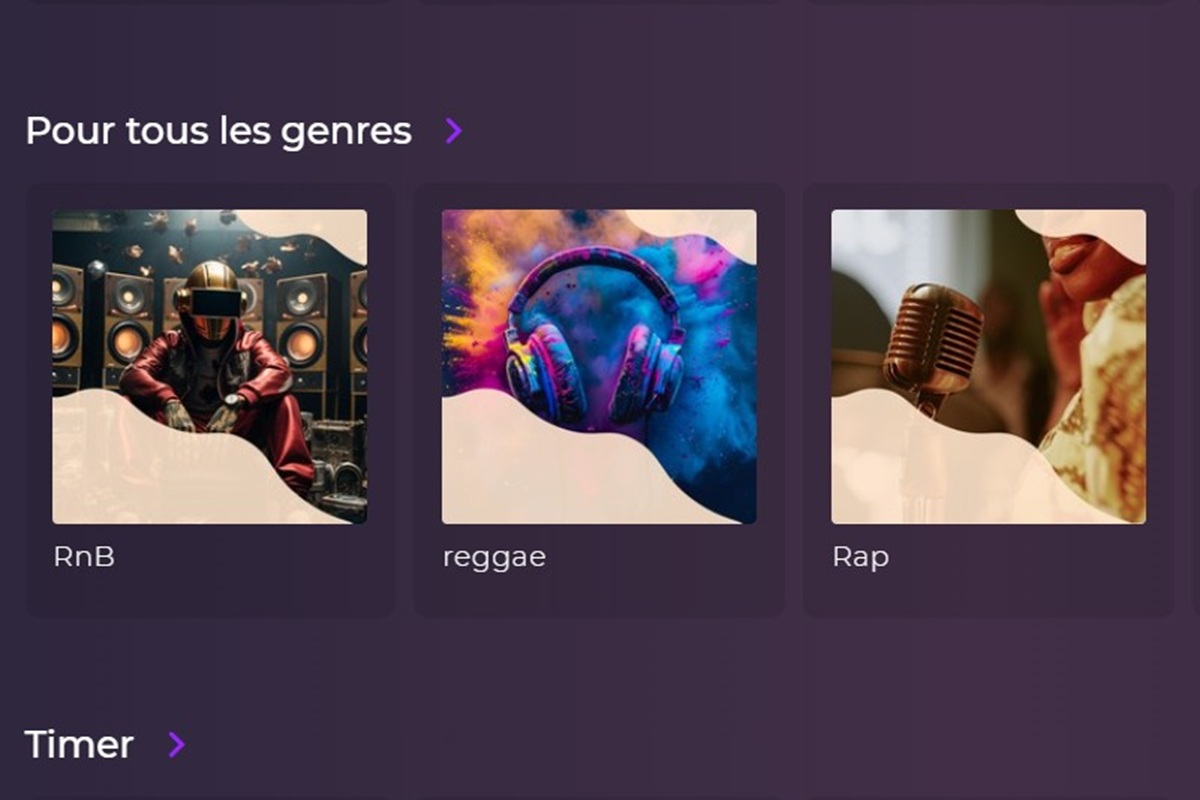 Les genres musicaux de Playup
