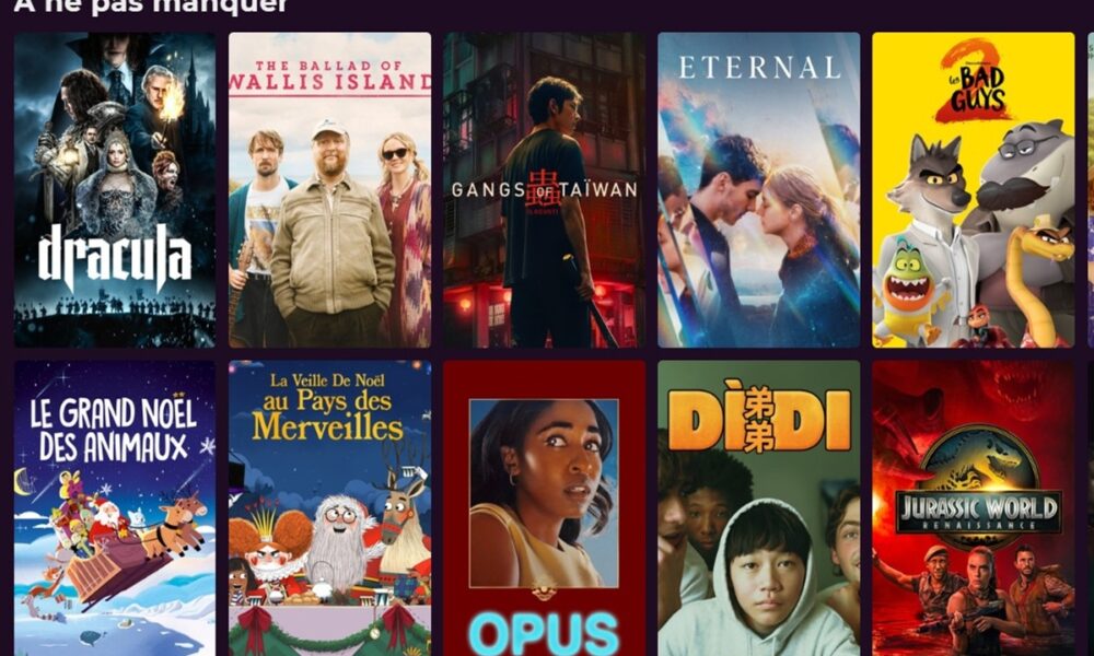 La section À ne pas manquer sur PlayVOD