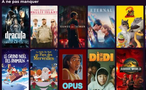 La section À ne pas manquer sur PlayVOD