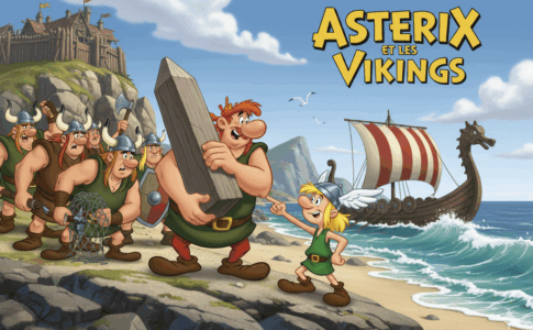 Affiche Astérix et les Vikings
