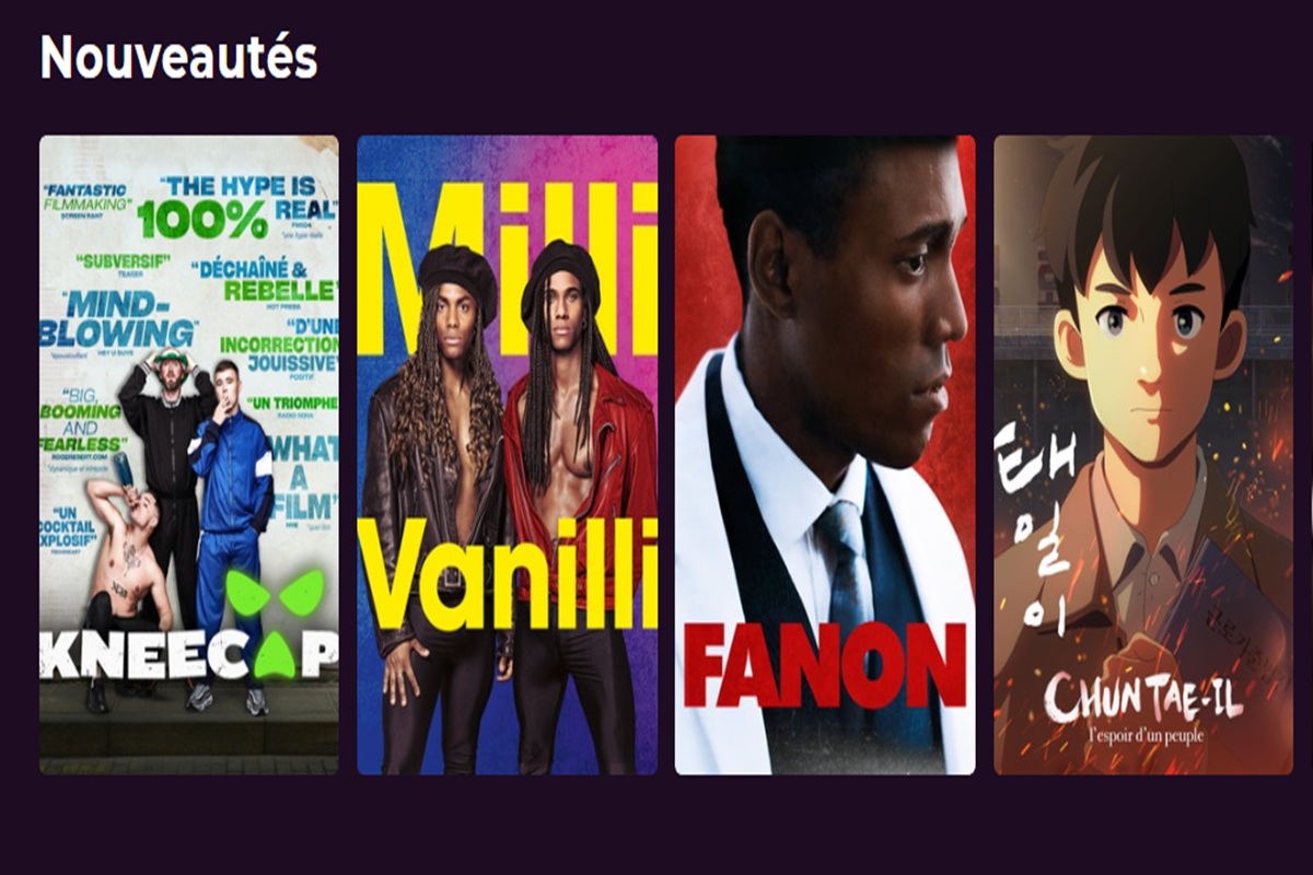 Une sélection de films biopics