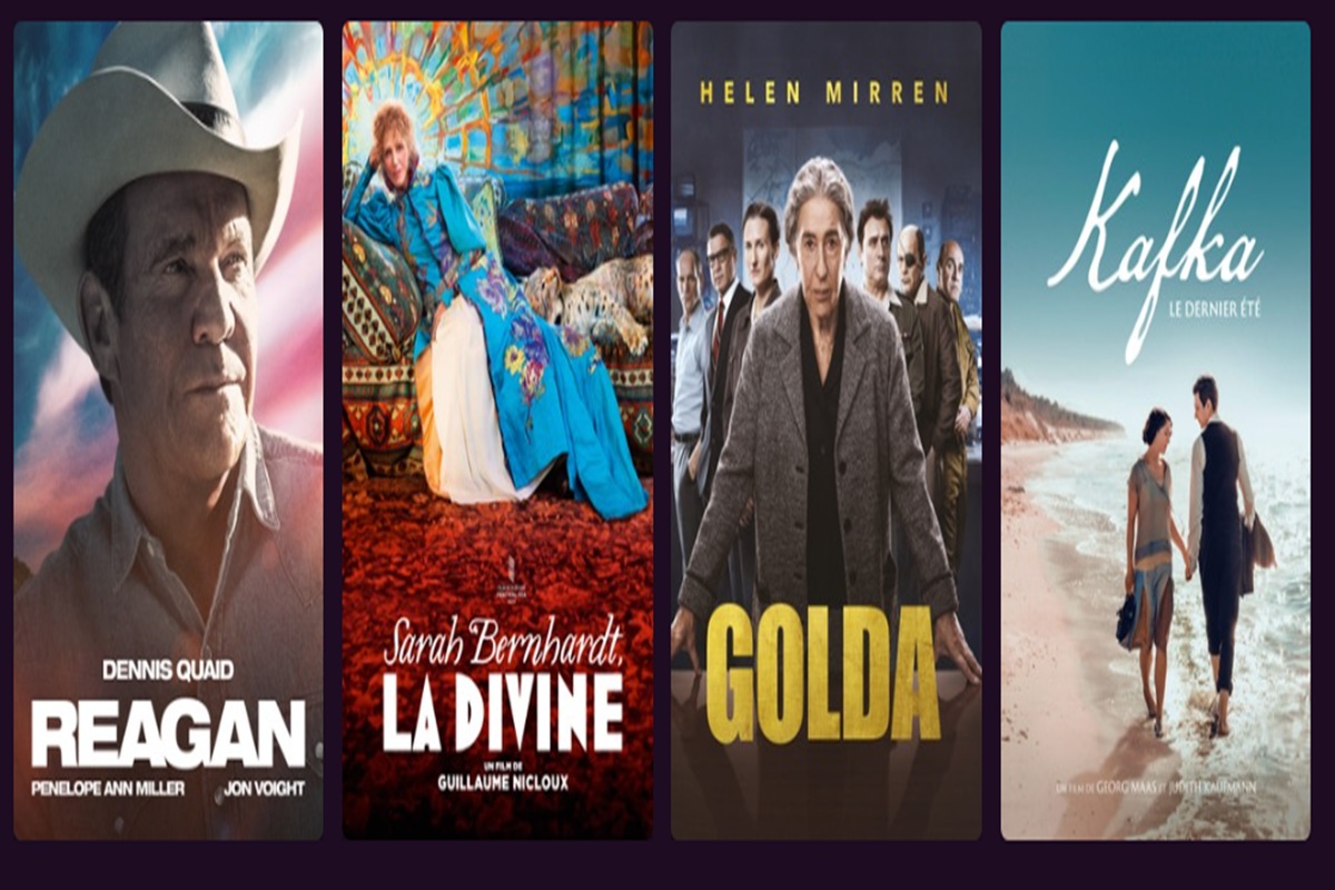 Une sélection de films biopics