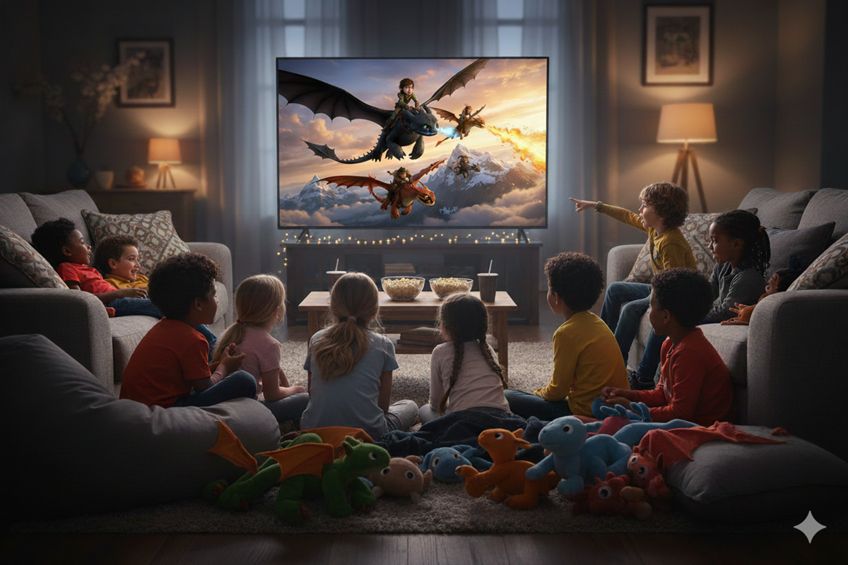 Illustration du film Dragons