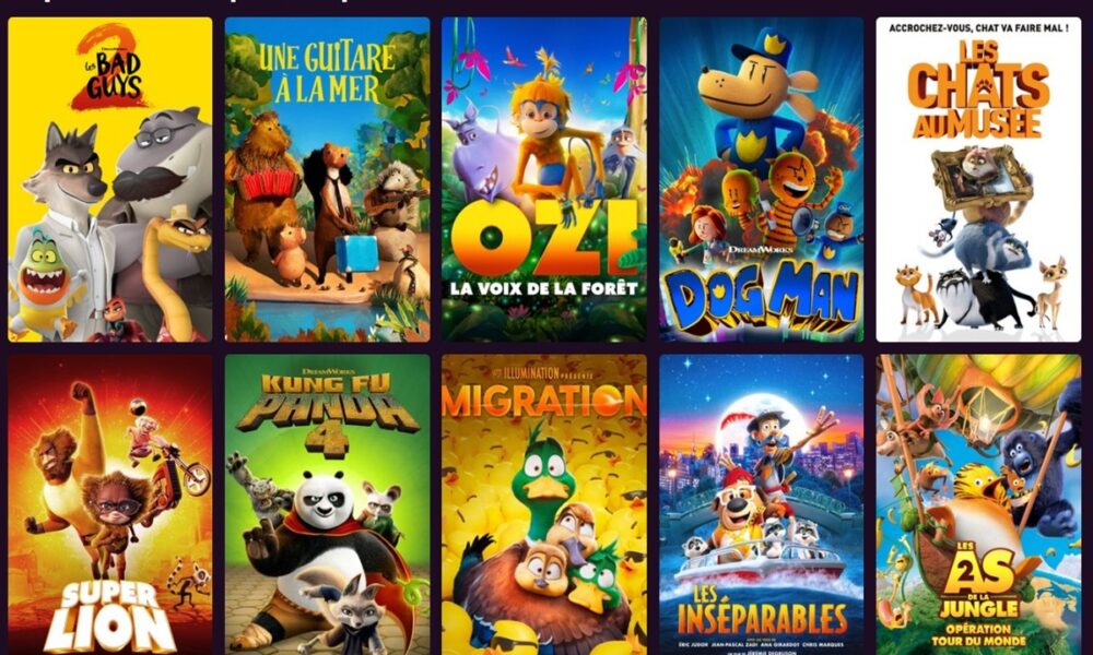 Une sélection de films d’animation sur PlayVOD