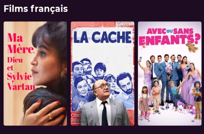Une sélection de films français