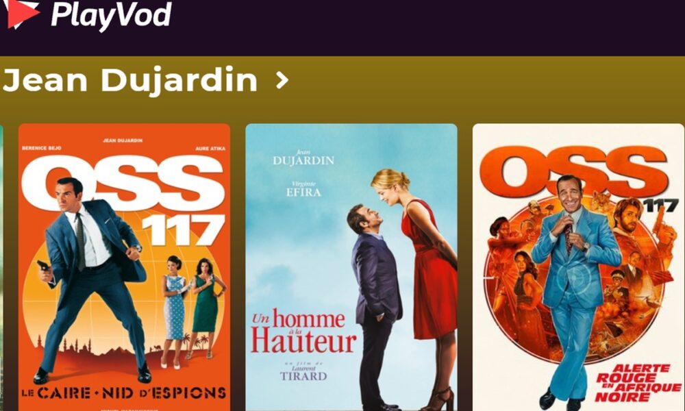 Les films de Jean Dujardin sur PlayVOD