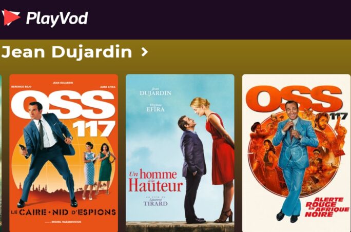 Les films de Jean Dujardin sur PlayVOD