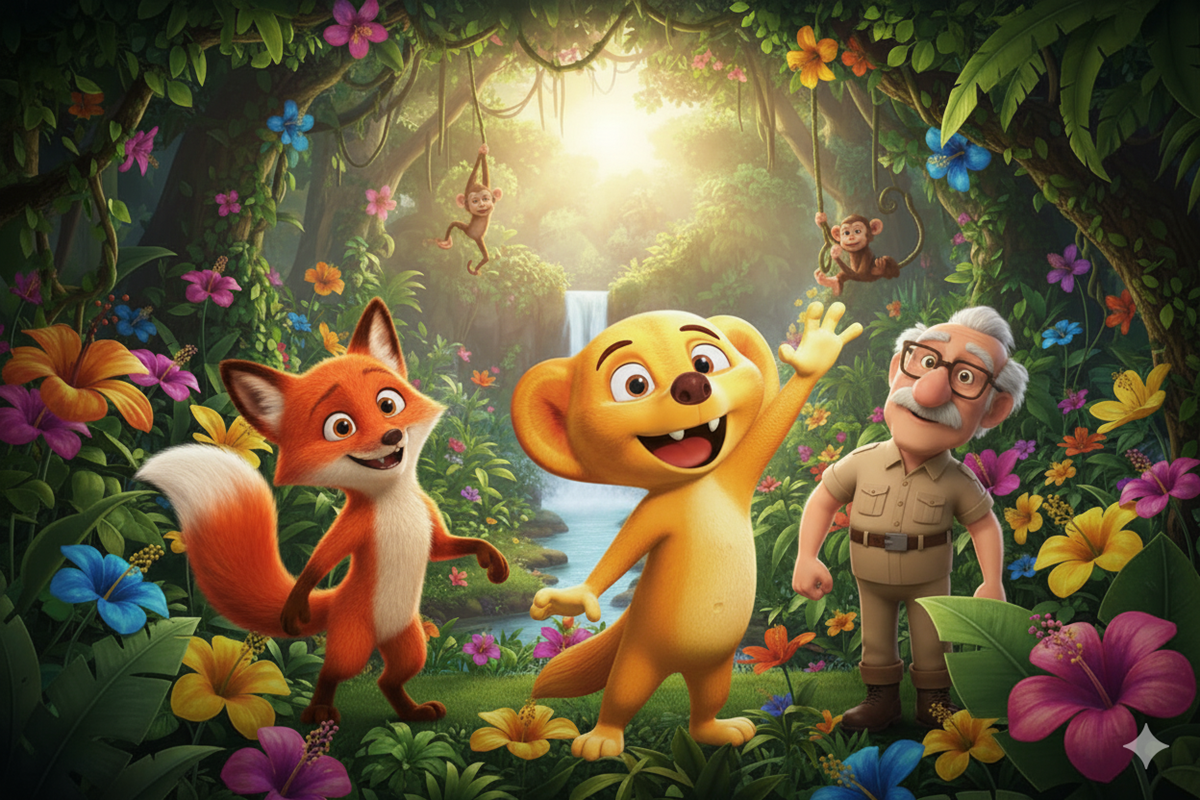 Jungle Jack et ses amis