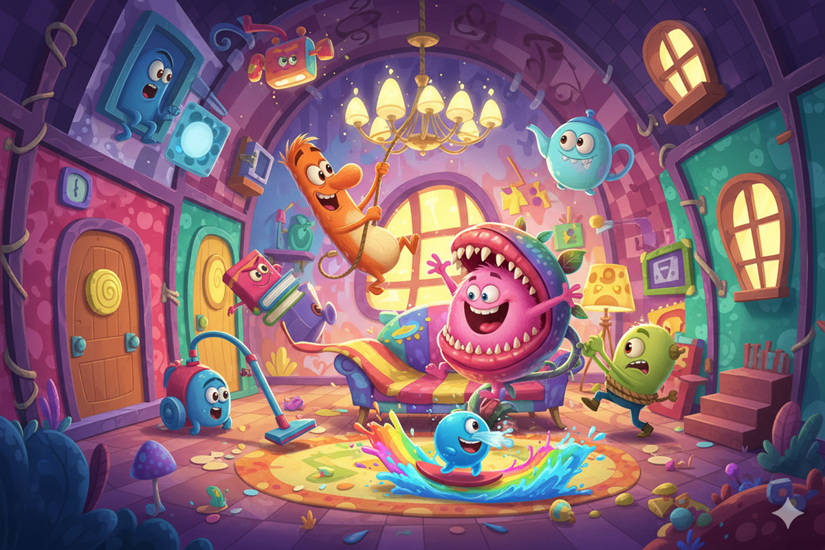 Les Glumpers en pleine aventure