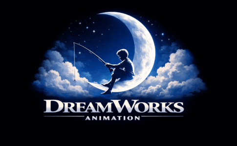 Le logo du studio de films d’animation DreamWorks