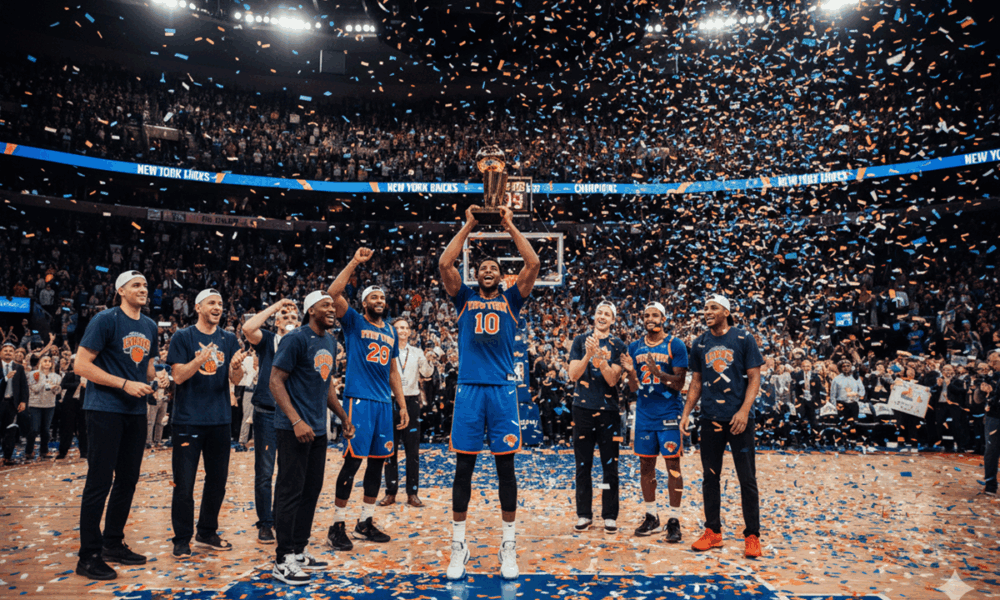 New York Knicks victoire Coupe NBA