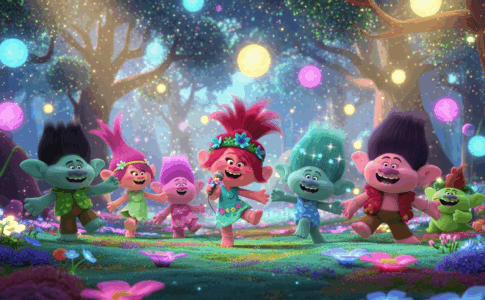 Scène du film Les Trolls 3